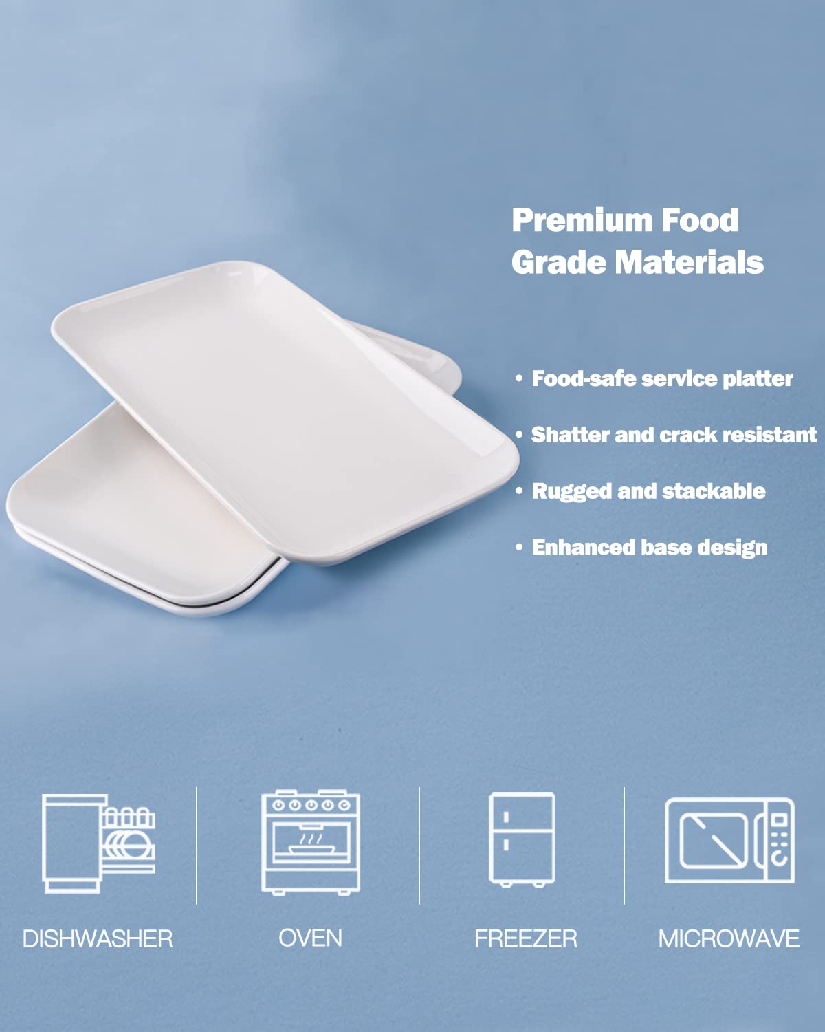 Amazon.co.jp: DELLING (デリング) 大型サービングプラッターセット 幅